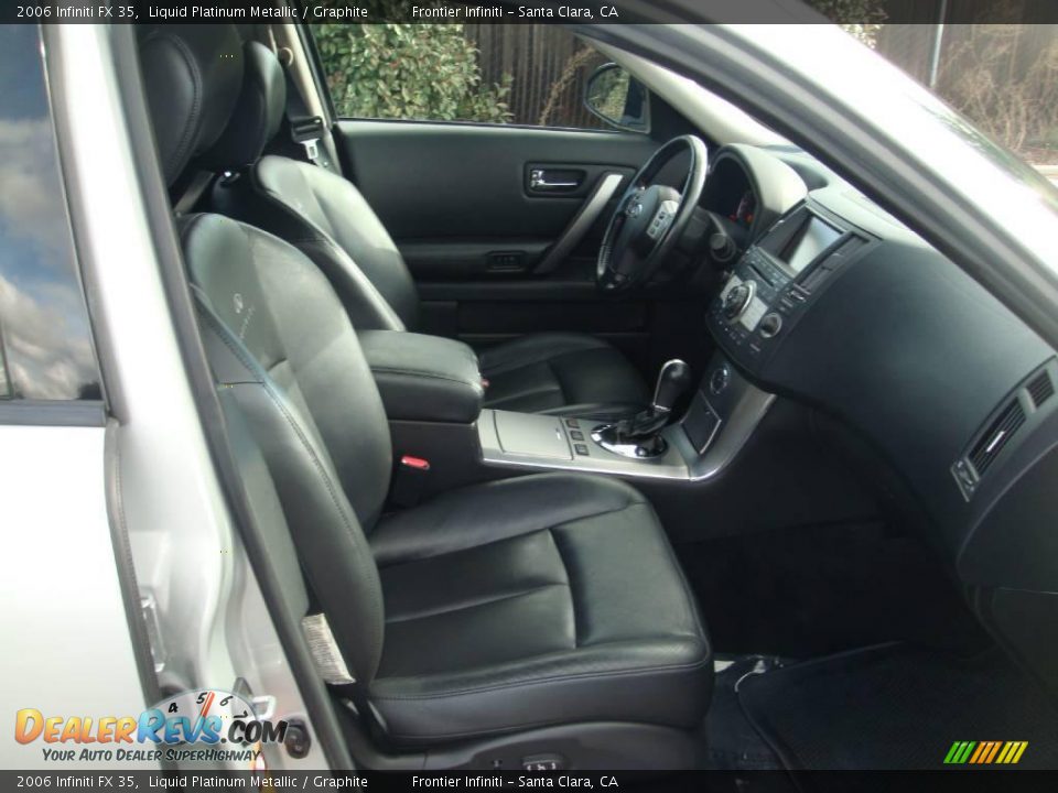 2006 Infiniti FX 35 Liquid Platinum Metallic / Graphite Photo #19