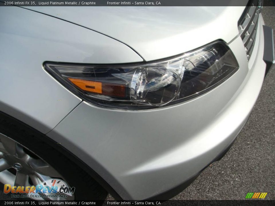 2006 Infiniti FX 35 Liquid Platinum Metallic / Graphite Photo #20