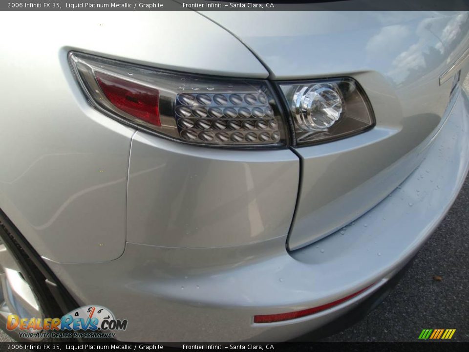 2006 Infiniti FX 35 Liquid Platinum Metallic / Graphite Photo #24