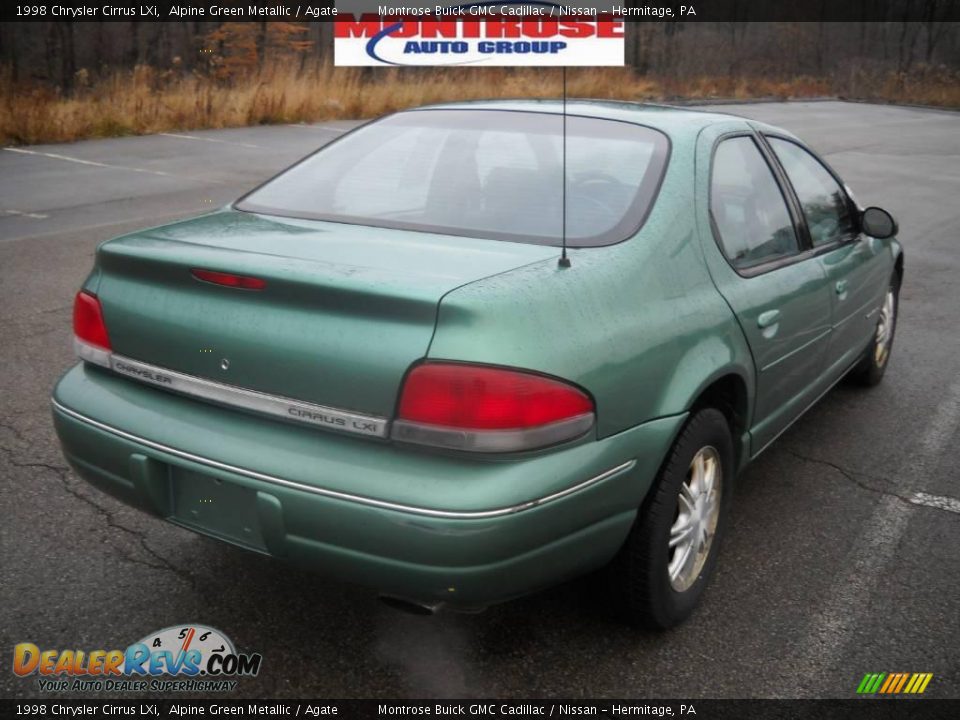 1998 Chrysler Cirrus LXi Alpine Green Metallic / Agate Photo #3