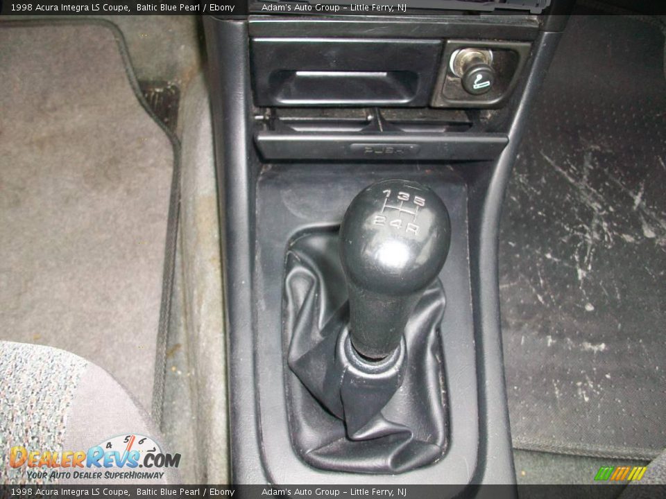 1998 Acura Integra LS Coupe Baltic Blue Pearl / Ebony Photo #12