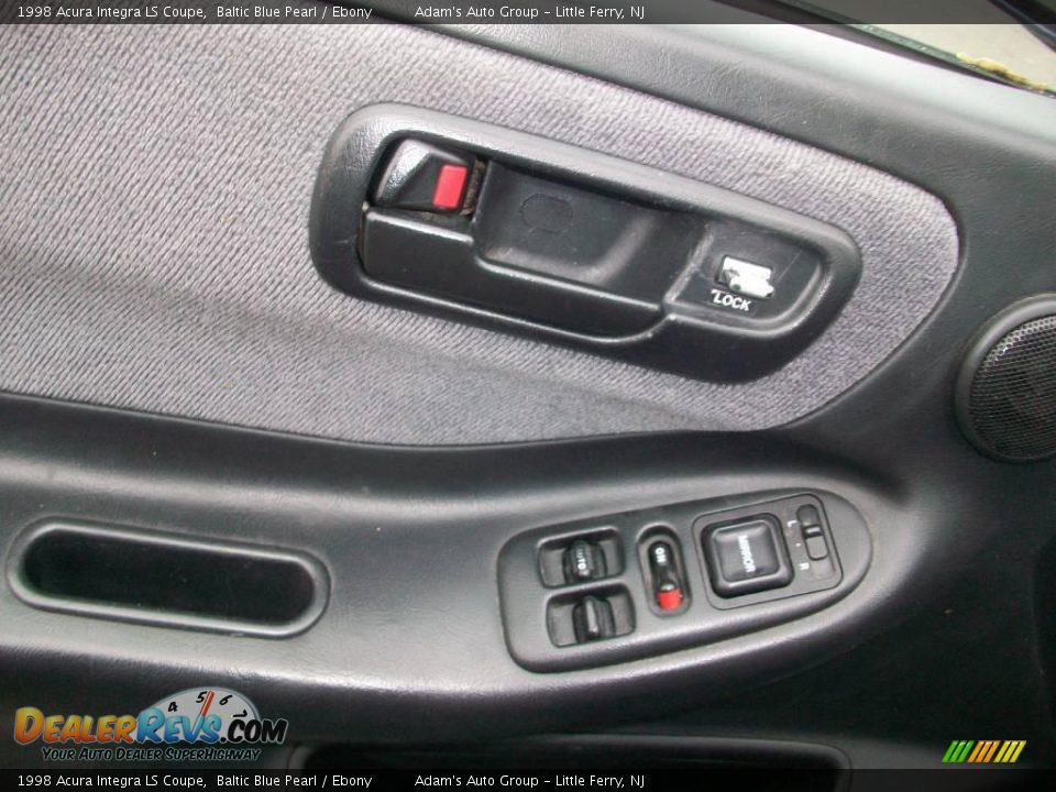 1998 Acura Integra LS Coupe Baltic Blue Pearl / Ebony Photo #13