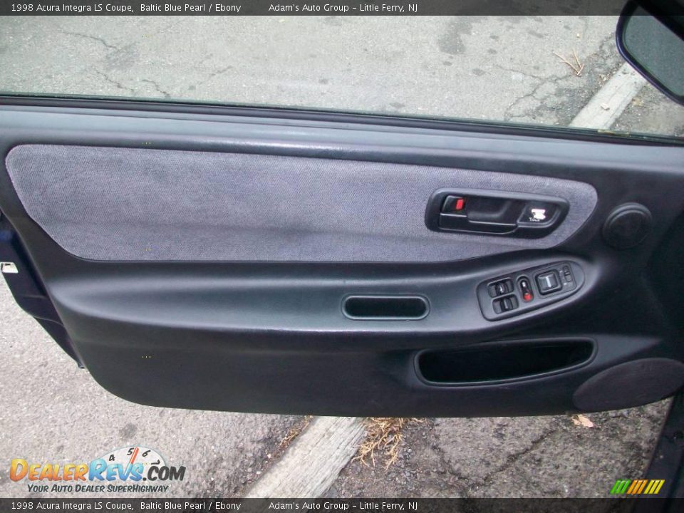 1998 Acura Integra LS Coupe Baltic Blue Pearl / Ebony Photo #14