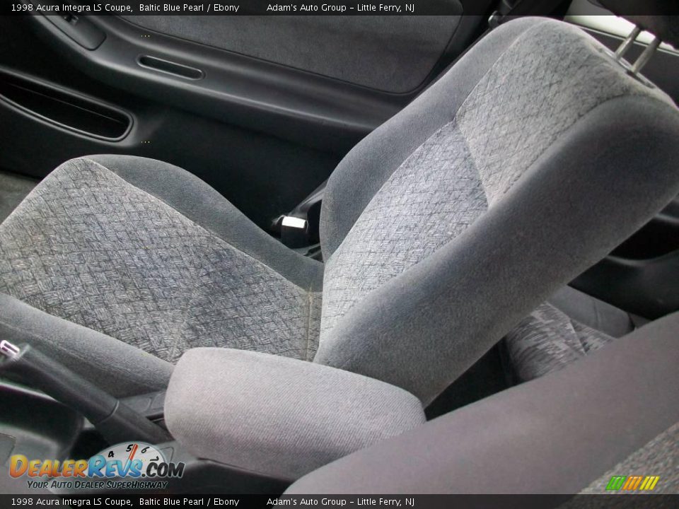 1998 Acura Integra LS Coupe Baltic Blue Pearl / Ebony Photo #17