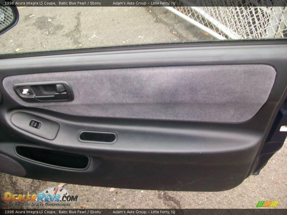 1998 Acura Integra LS Coupe Baltic Blue Pearl / Ebony Photo #22
