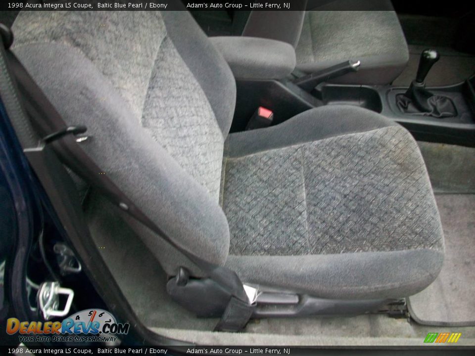 1998 Acura Integra LS Coupe Baltic Blue Pearl / Ebony Photo #23