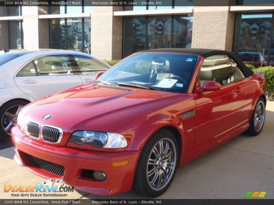 2006 BMW M3 Convertible Imola Red / Black Photo #1