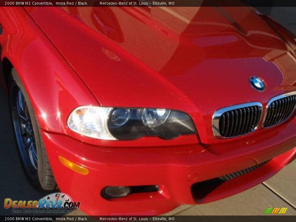 2006 BMW M3 Convertible Imola Red / Black Photo #4