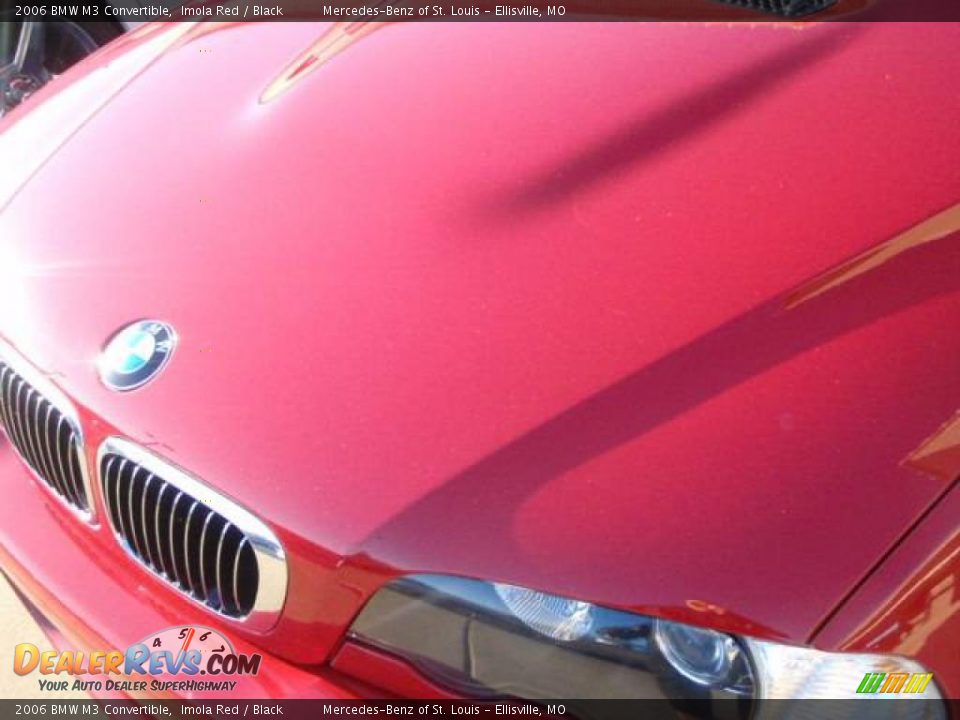 2006 BMW M3 Convertible Imola Red / Black Photo #6