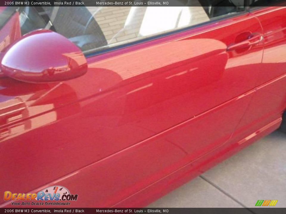 2006 BMW M3 Convertible Imola Red / Black Photo #9