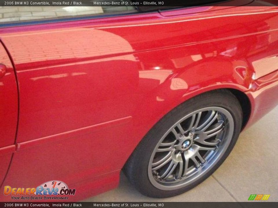 2006 BMW M3 Convertible Imola Red / Black Photo #10