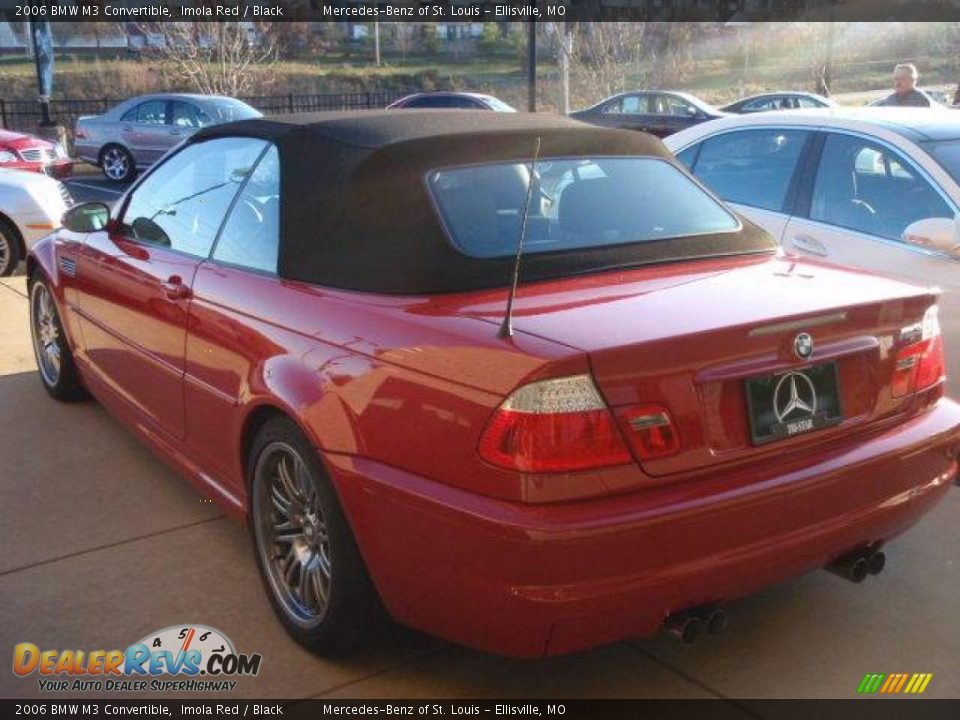 2006 BMW M3 Convertible Imola Red / Black Photo #13