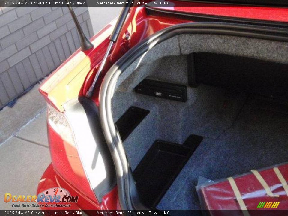 2006 BMW M3 Convertible Imola Red / Black Photo #15