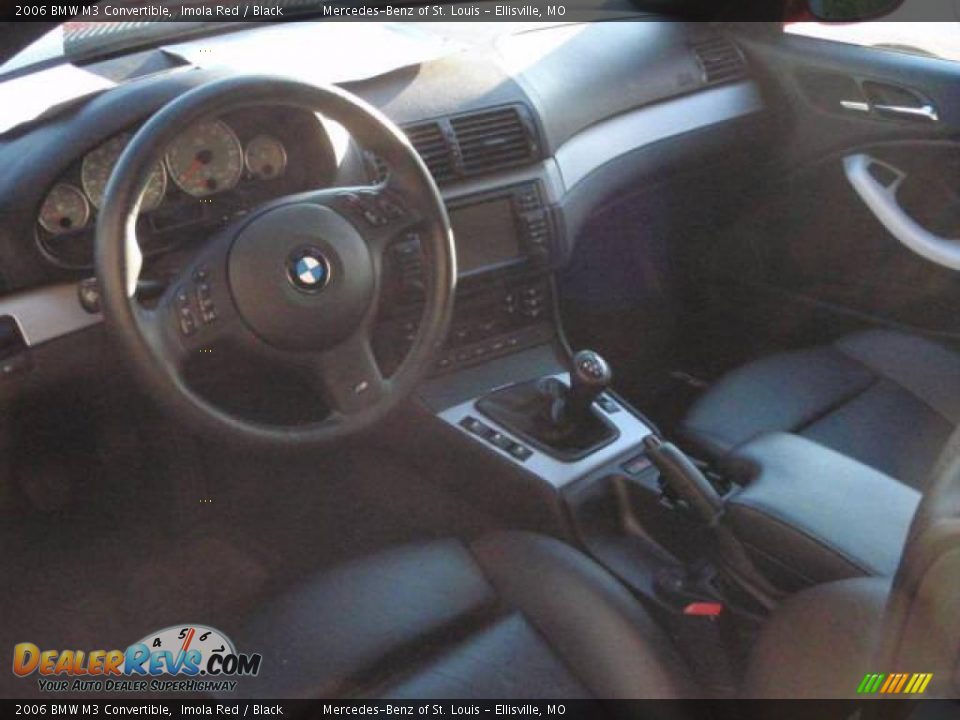 2006 BMW M3 Convertible Imola Red / Black Photo #16