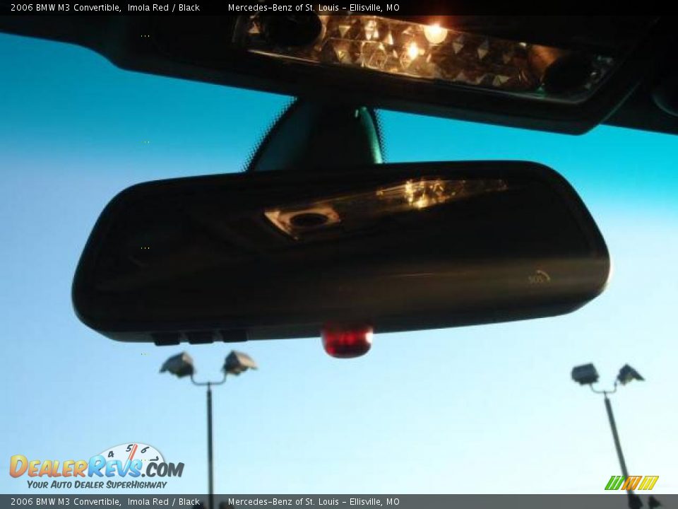 2006 BMW M3 Convertible Imola Red / Black Photo #24