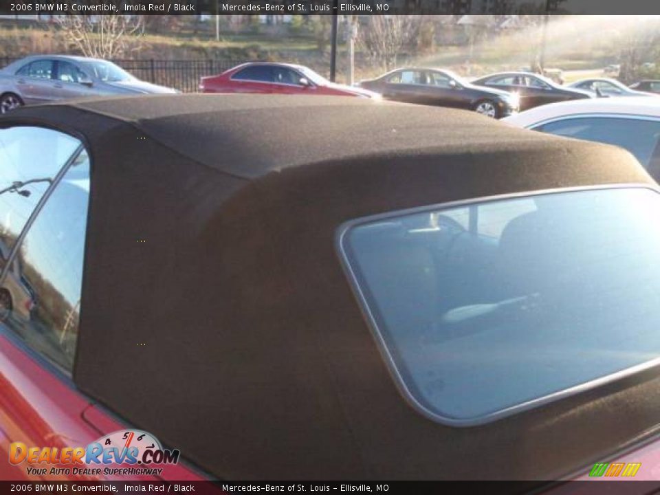 2006 BMW M3 Convertible Imola Red / Black Photo #30