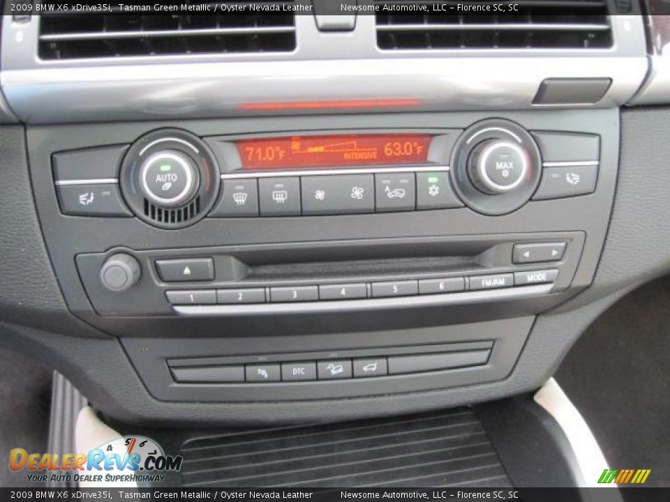 2009 BMW X6 xDrive35i Tasman Green Metallic / Oyster Nevada Leather Photo #5