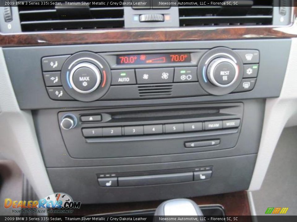2009 BMW 3 Series 335i Sedan Titanium Silver Metallic / Grey Dakota Leather Photo #6