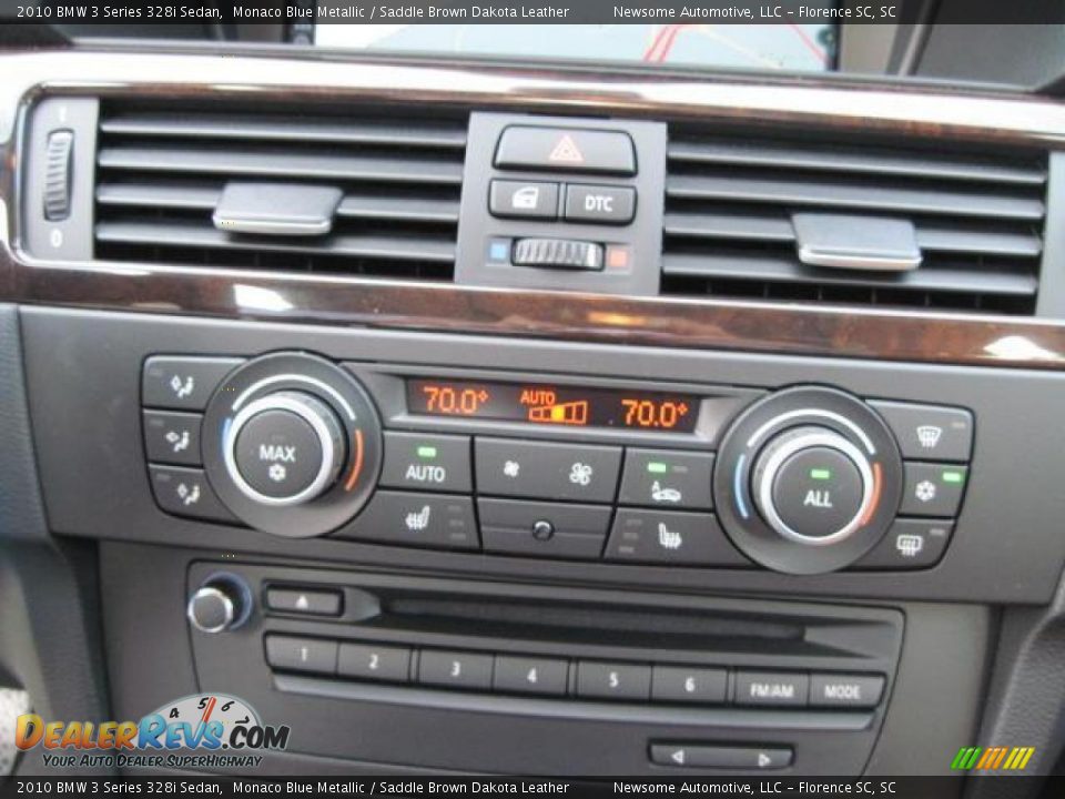 2010 BMW 3 Series 328i Sedan Monaco Blue Metallic / Saddle Brown Dakota Leather Photo #6
