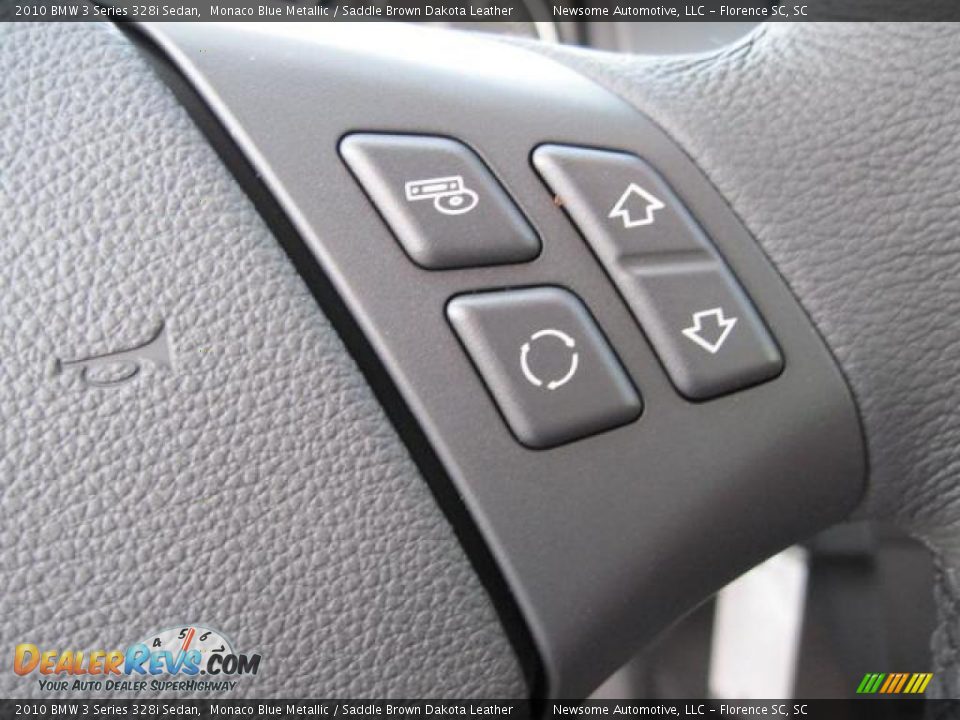 2010 BMW 3 Series 328i Sedan Monaco Blue Metallic / Saddle Brown Dakota Leather Photo #8
