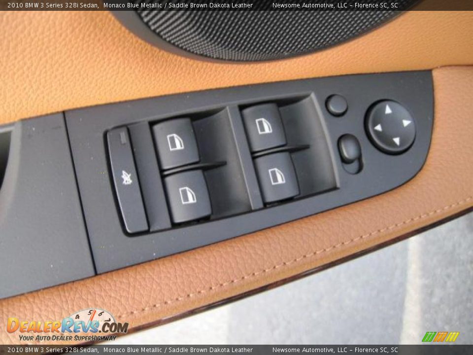 2010 BMW 3 Series 328i Sedan Monaco Blue Metallic / Saddle Brown Dakota Leather Photo #10