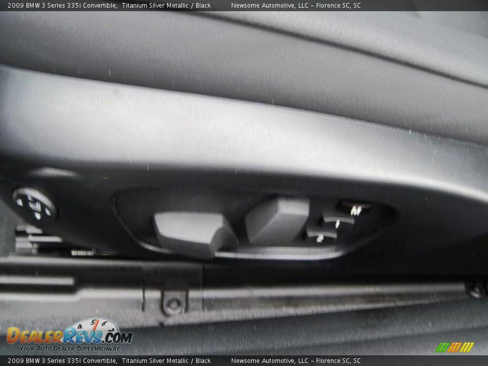 2009 BMW 3 Series 335i Convertible Titanium Silver Metallic / Black Photo #9