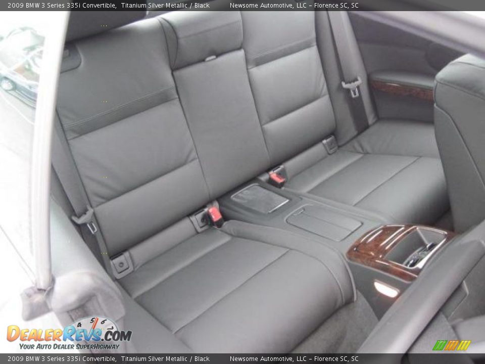 2009 BMW 3 Series 335i Convertible Titanium Silver Metallic / Black Photo #11