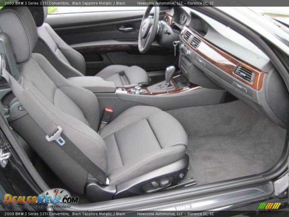 2009 BMW 3 Series 335i Convertible Black Sapphire Metallic / Black Photo #11