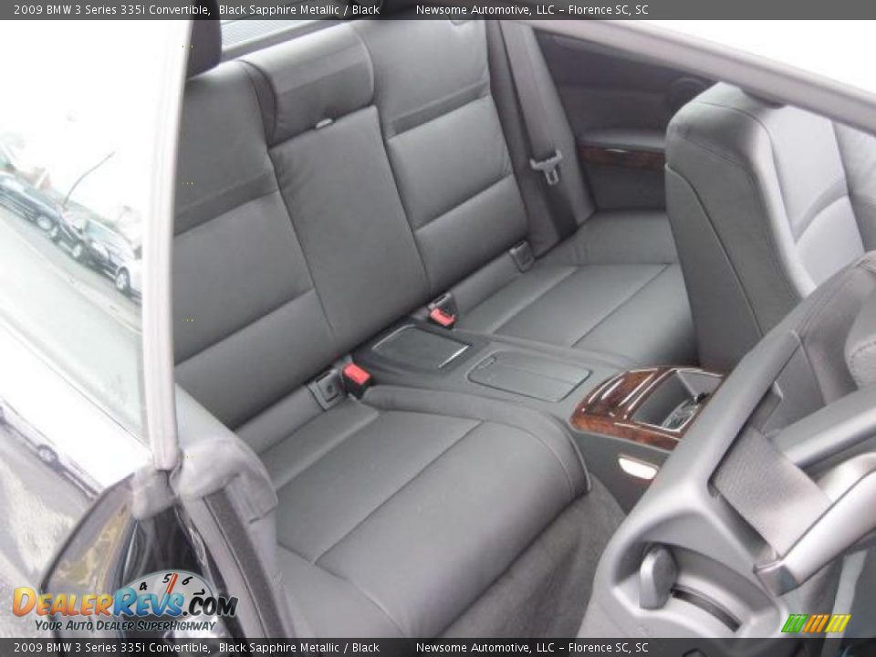 2009 BMW 3 Series 335i Convertible Black Sapphire Metallic / Black Photo #12