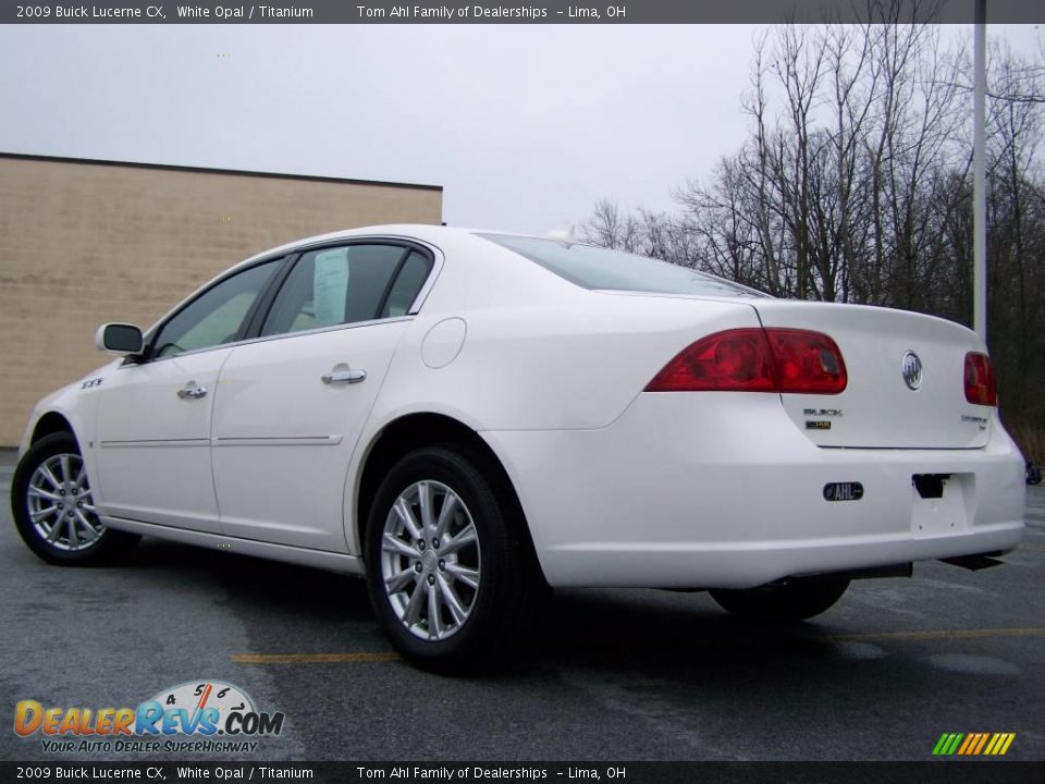 2009 Buick Lucerne CX White Opal / Titanium Photo #4