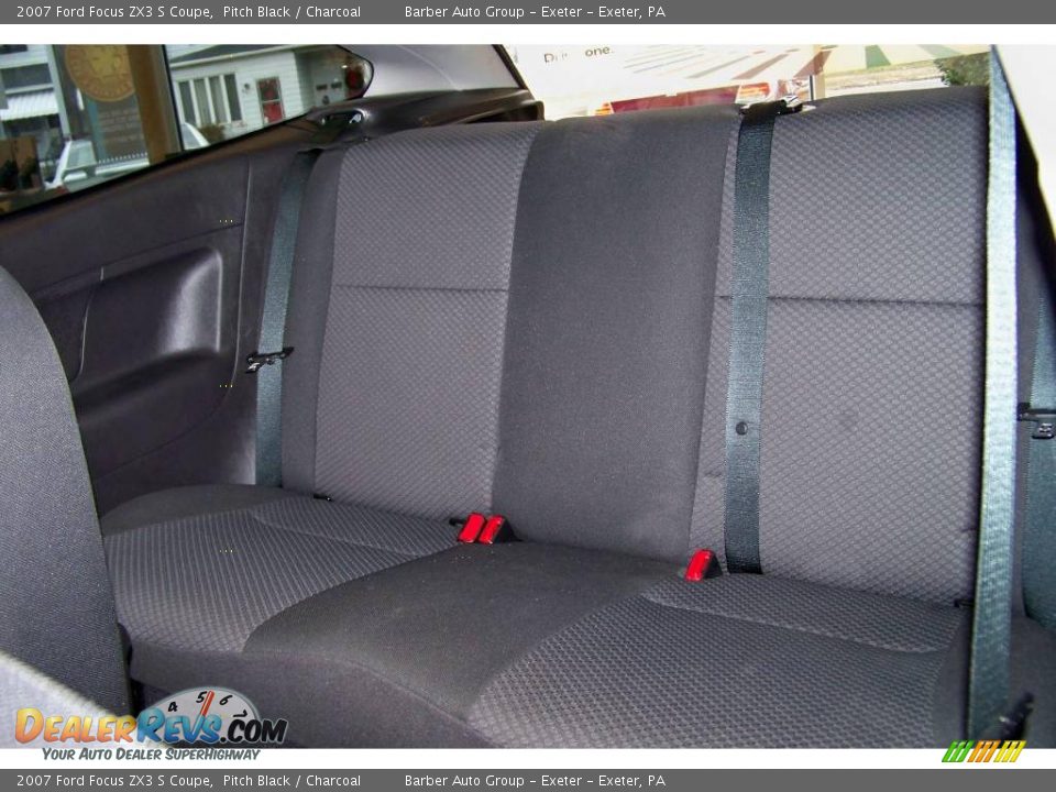 2007 Ford Focus ZX3 S Coupe Pitch Black / Charcoal Photo #19