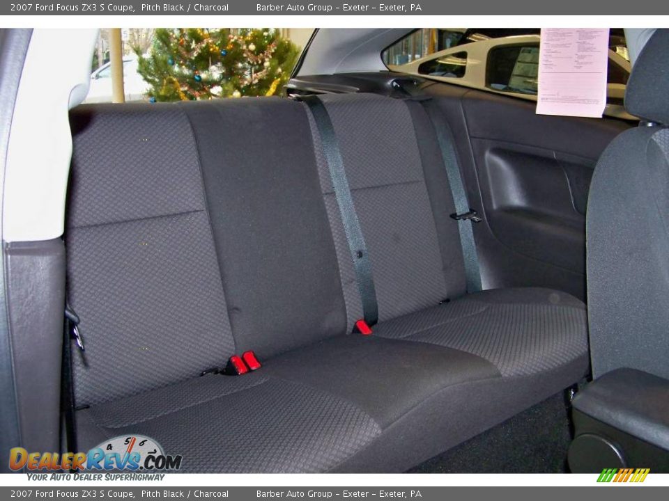2007 Ford Focus ZX3 S Coupe Pitch Black / Charcoal Photo #22