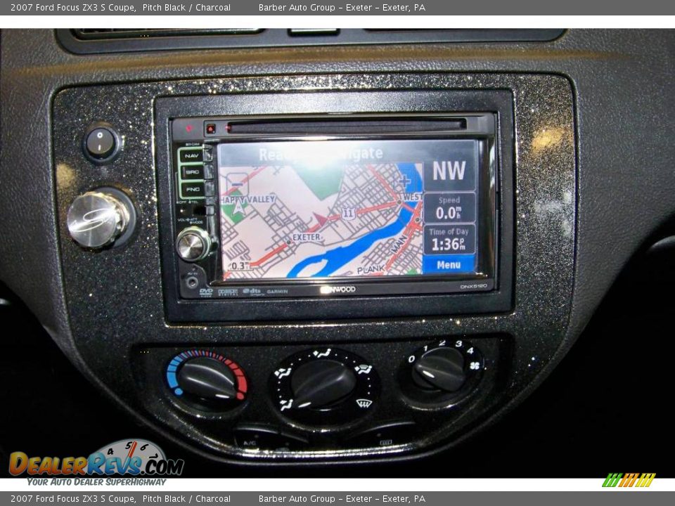 2007 Ford Focus ZX3 S Coupe Pitch Black / Charcoal Photo #23