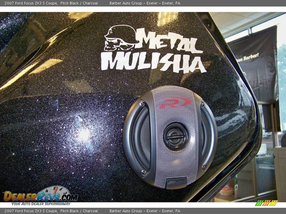 2007 Ford Focus ZX3 S Coupe Pitch Black / Charcoal Photo #26