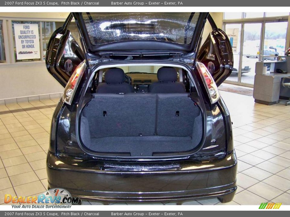 2007 Ford Focus ZX3 S Coupe Pitch Black / Charcoal Photo #27