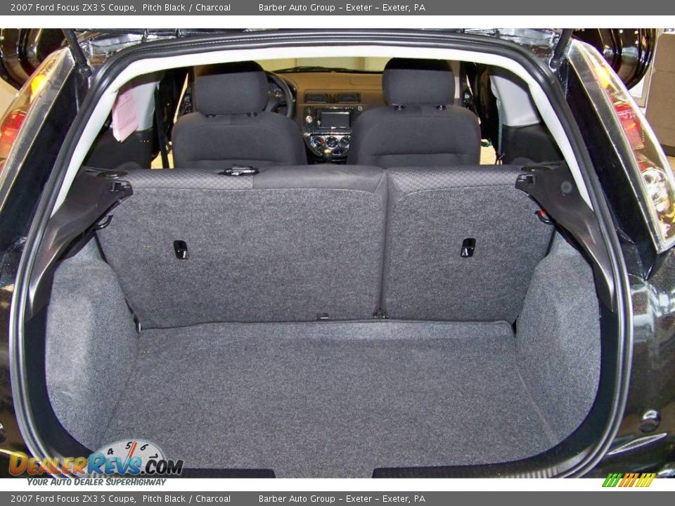 2007 Ford Focus ZX3 S Coupe Pitch Black / Charcoal Photo #28