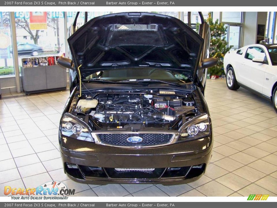2007 Ford Focus ZX3 S Coupe Pitch Black / Charcoal Photo #29
