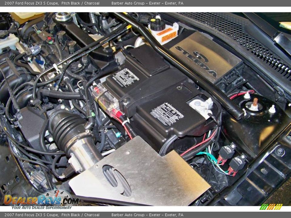 2007 Ford Focus ZX3 S Coupe Pitch Black / Charcoal Photo #31
