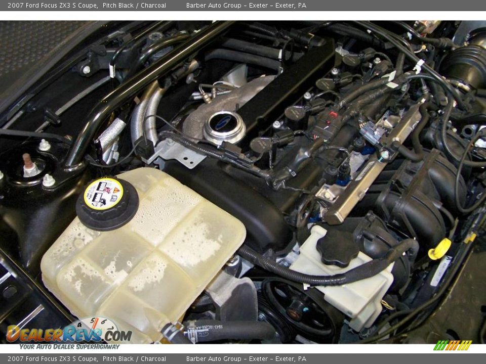 2007 Ford Focus ZX3 S Coupe Pitch Black / Charcoal Photo #32