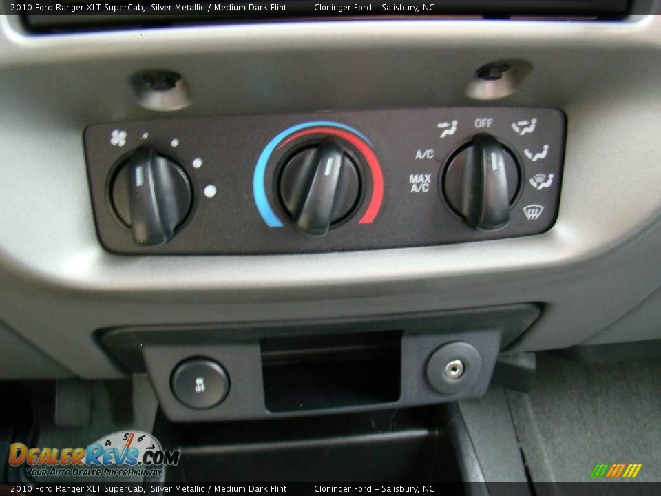 2010 Ford Ranger XLT SuperCab Silver Metallic / Medium Dark Flint Photo #19