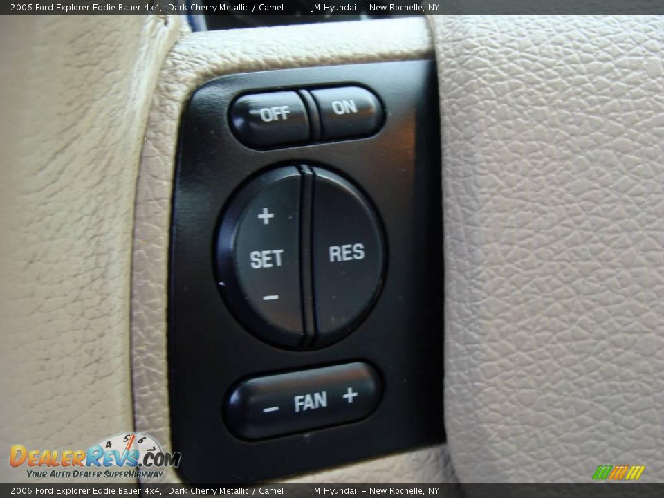 2006 Ford Explorer Eddie Bauer 4x4 Dark Cherry Metallic / Camel Photo #29
