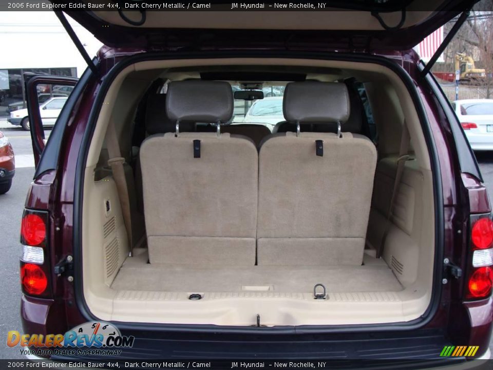 2006 Ford Explorer Eddie Bauer 4x4 Dark Cherry Metallic / Camel Photo #32