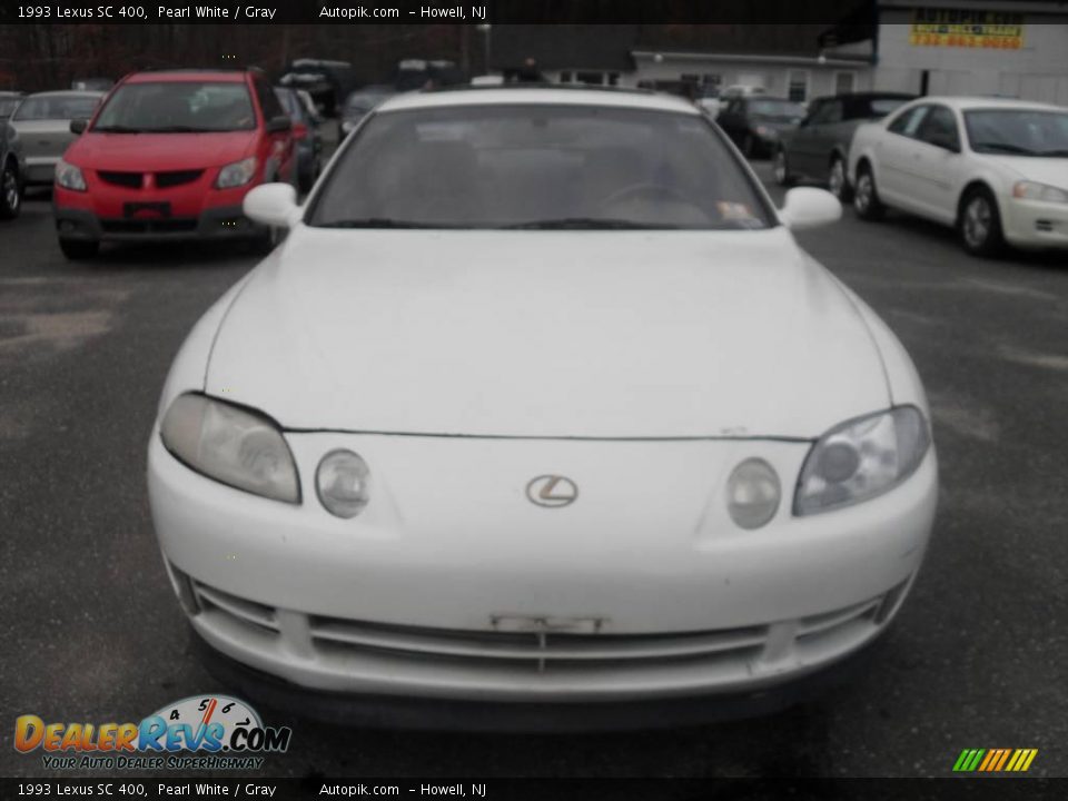 1993 Lexus SC 400 Pearl White / Gray Photo #1