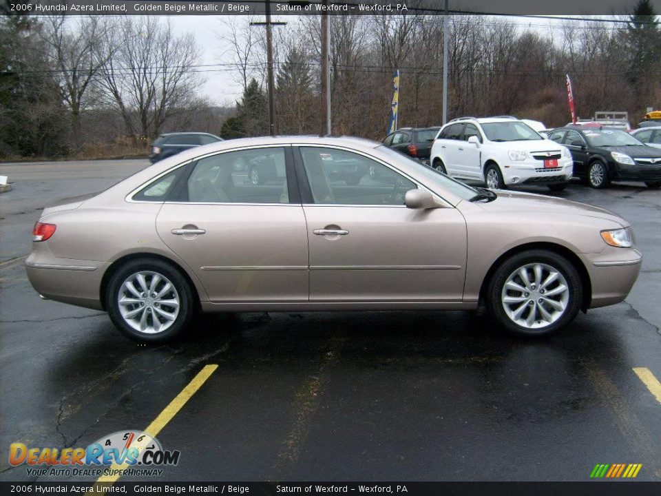 2006 Hyundai Azera Limited Golden Beige Metallic / Beige Photo #5