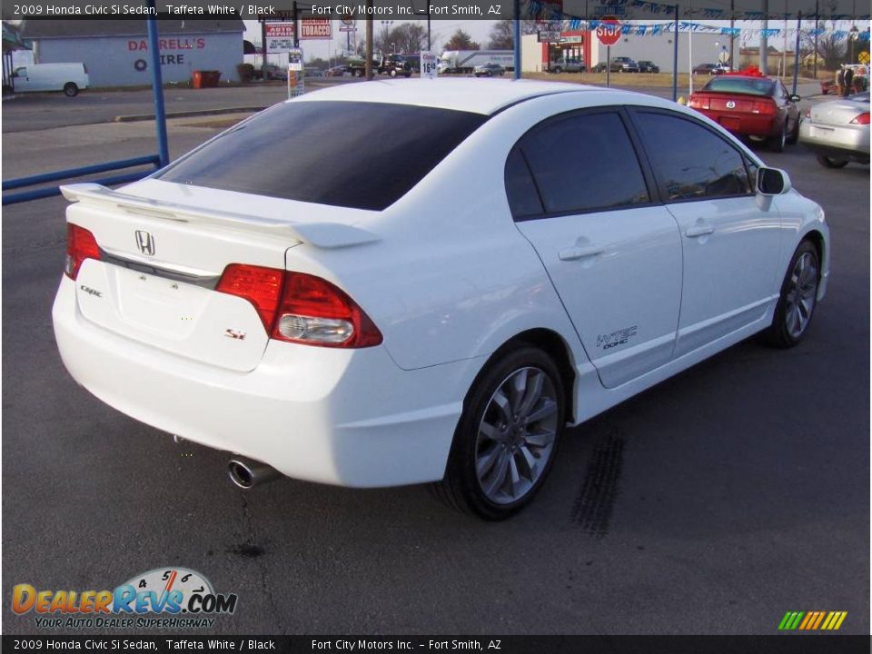 2009 Honda civic si white #5