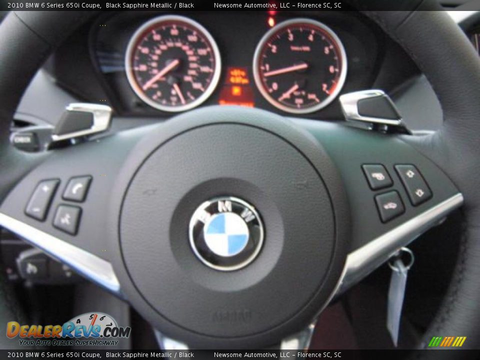 2010 BMW 6 Series 650i Coupe Black Sapphire Metallic / Black Photo #8