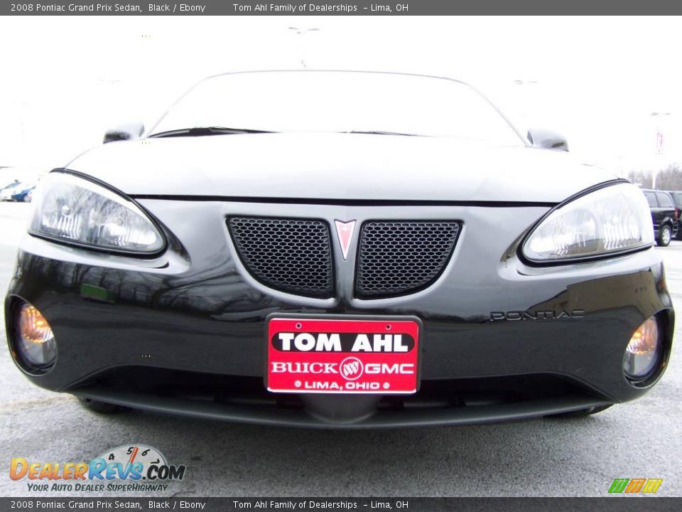 2008 Pontiac Grand Prix Sedan Black / Ebony Photo #3