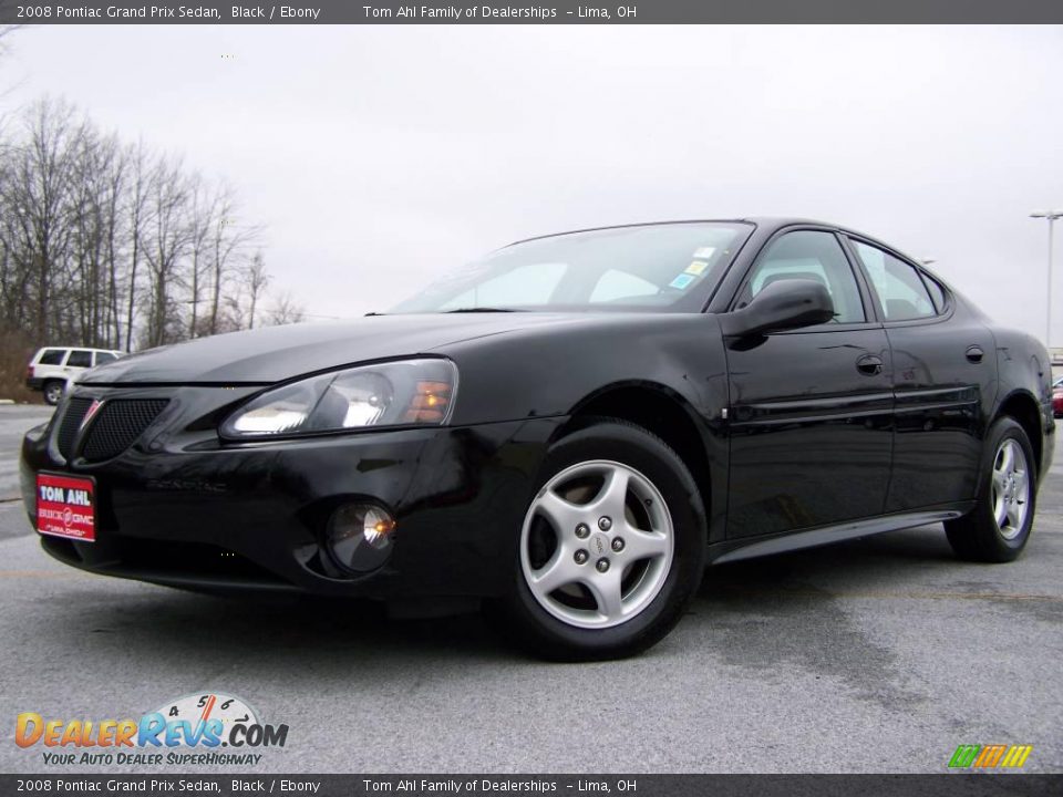 2008 Pontiac Grand Prix Sedan Black / Ebony Photo #5