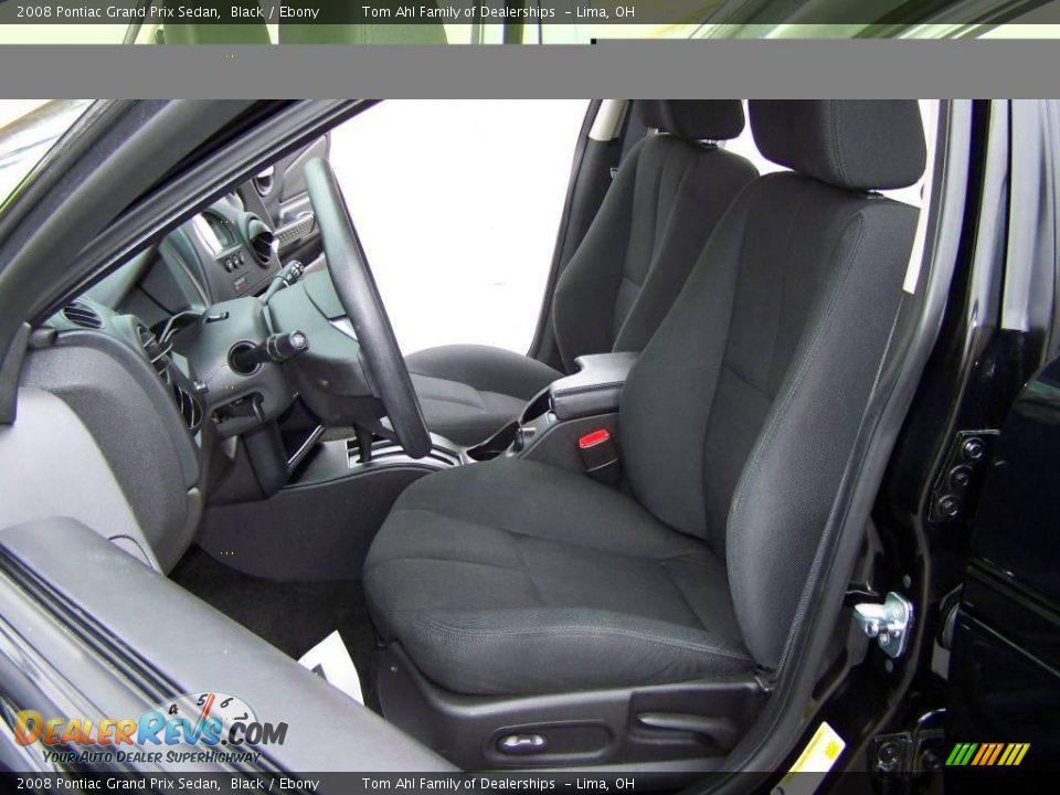 2008 Pontiac Grand Prix Sedan Black / Ebony Photo #9