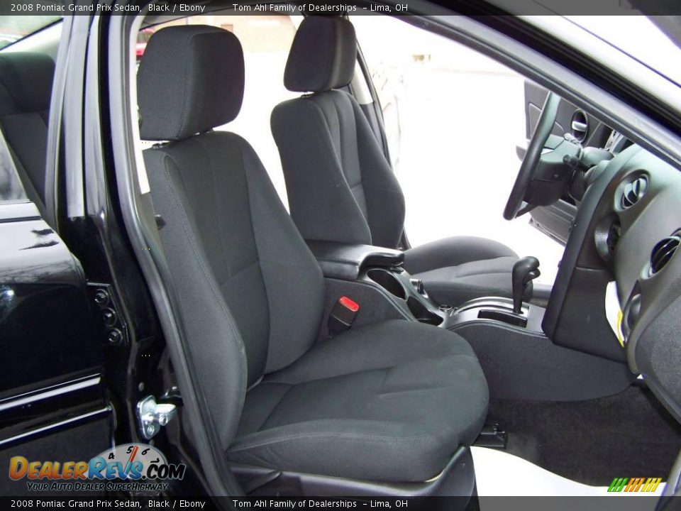 2008 Pontiac Grand Prix Sedan Black / Ebony Photo #13